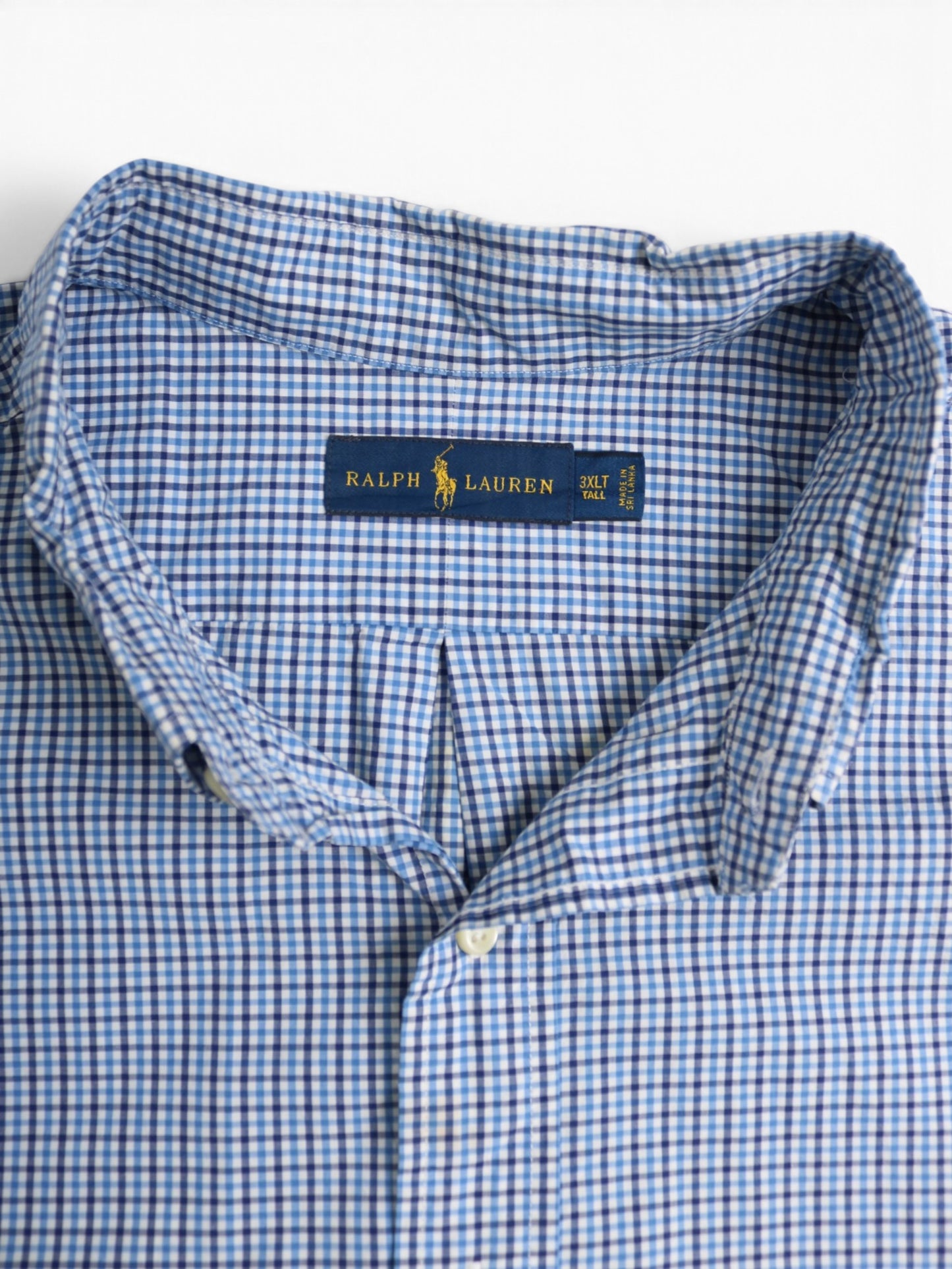 Vintage Shirt - Blue Check