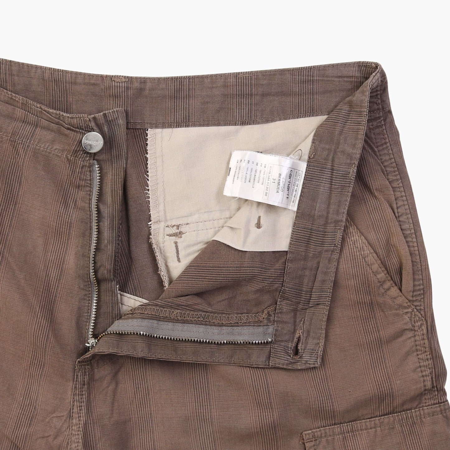 Carpenter Shorts - Brown Check - American Madness