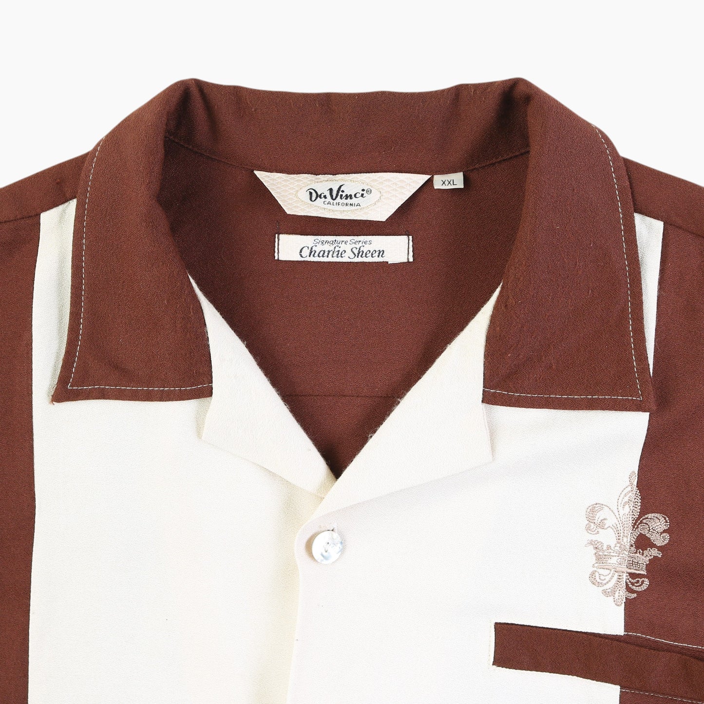 'DaVinci Charlie Sheen' Bowling Shirt