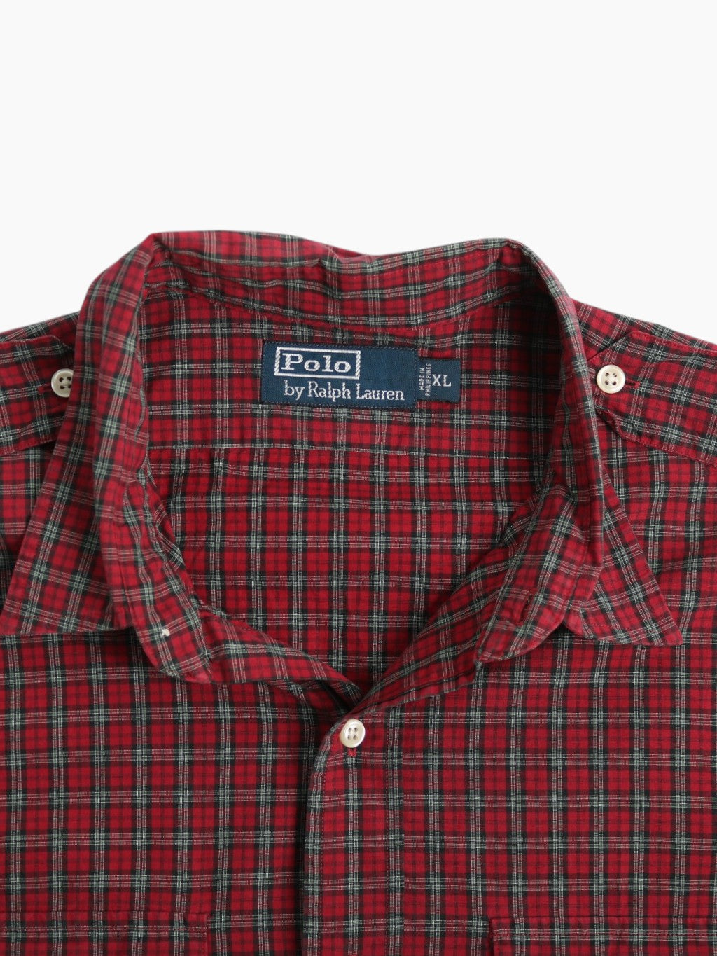 Vintage Shirt - Red Check