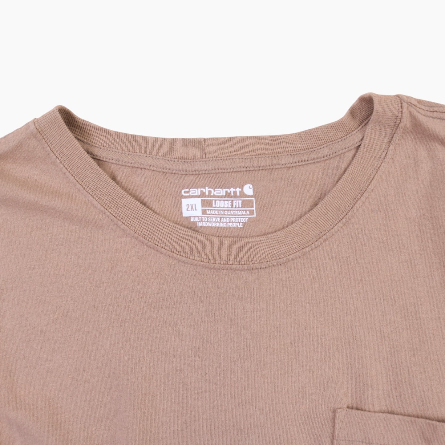 Pocket T-shirt - Brown