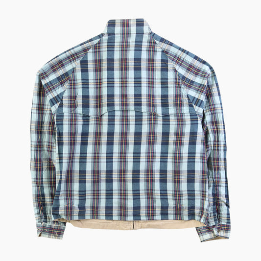 Vintage Reversible Harrington Jacket - Checkered