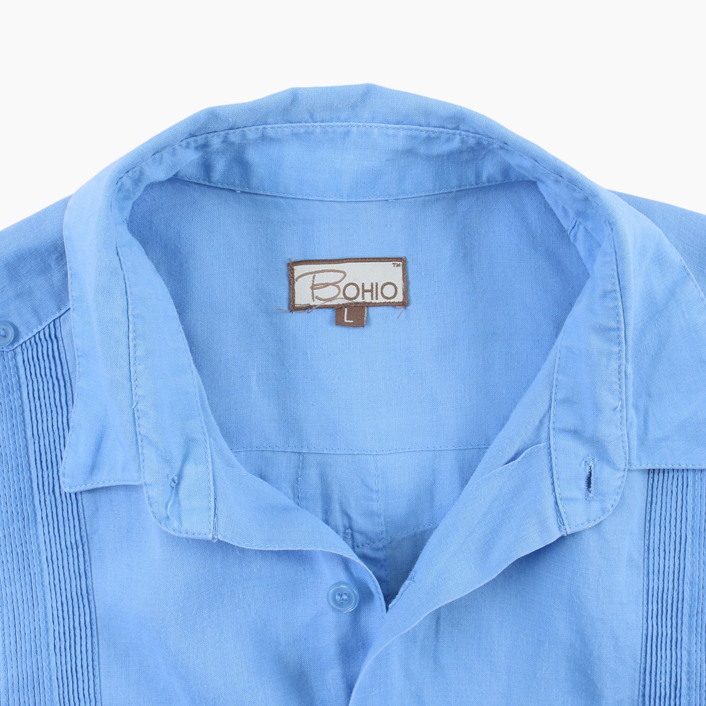 Vintage Cuban Guayabera Shirt
