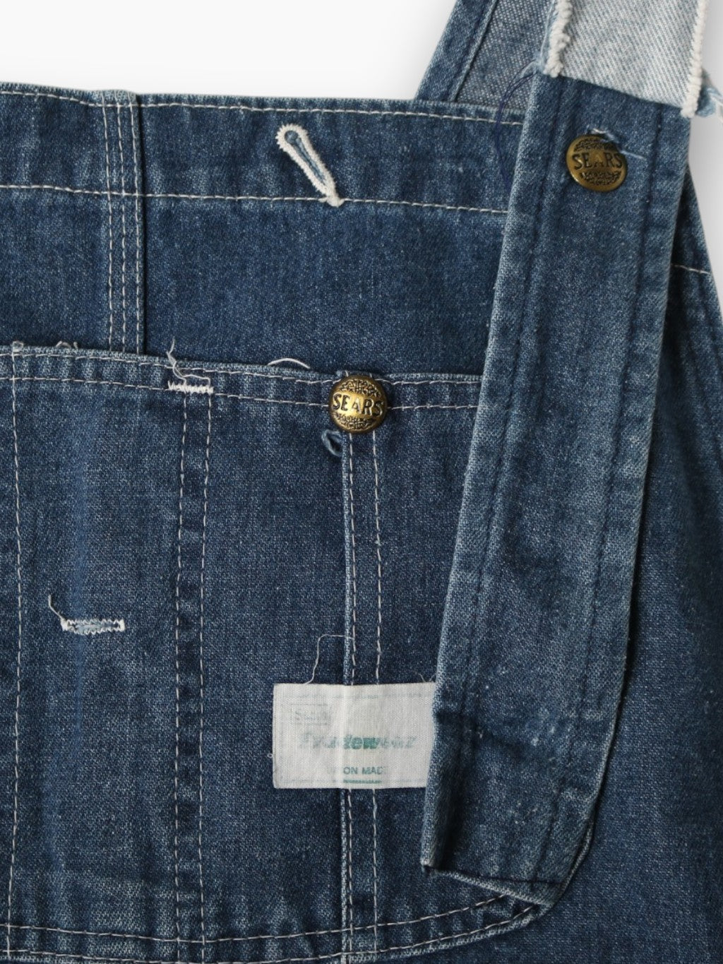 'Sears Tradewear' Denim Overalls