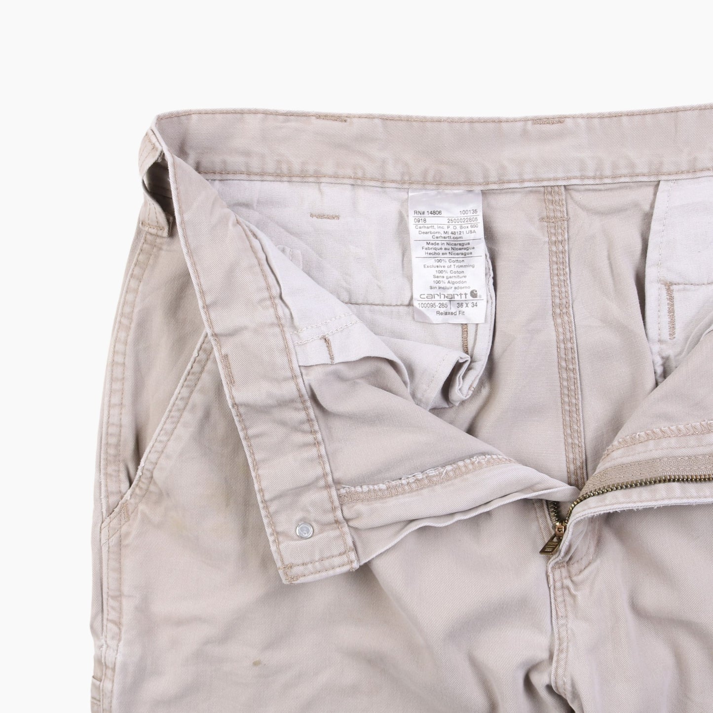 Vintage Carpenter Pants - Washed Stone - 36/34 - American Madness