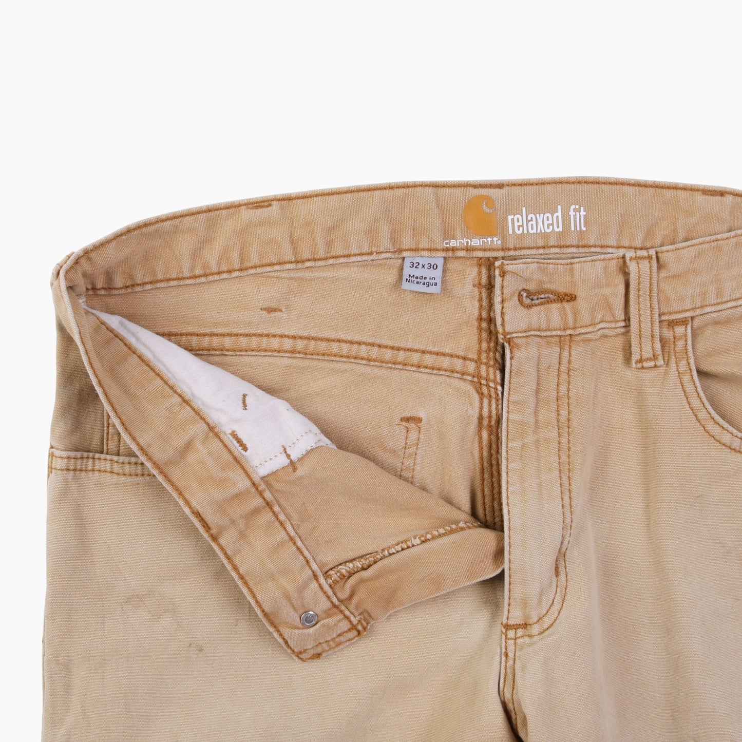 Vintage Carpenter Pants - Washed Hamilton Brown - 32/30 - American Madness