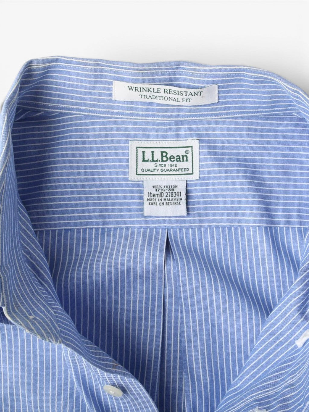 Vintage Shirt - Blue Stripe