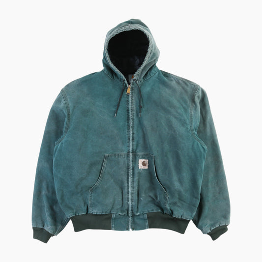 Hooded Active Jacket - Green