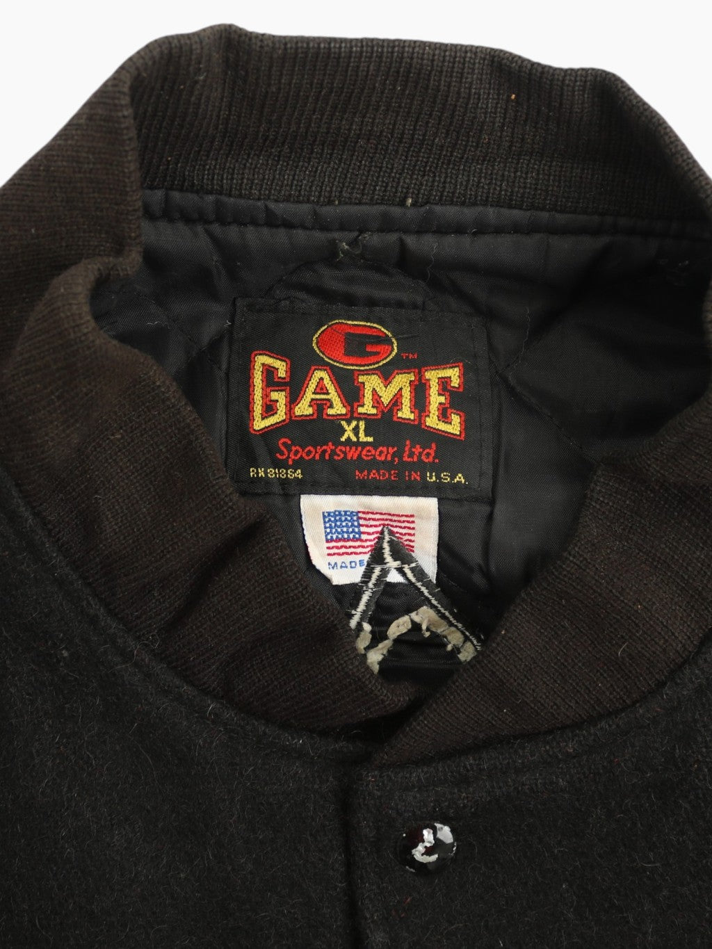 Vintage Varsity 'Karate America' Bomber Jacket