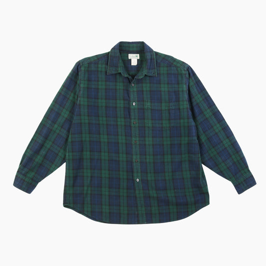 Vintage Shirt - Green Check - American Madness