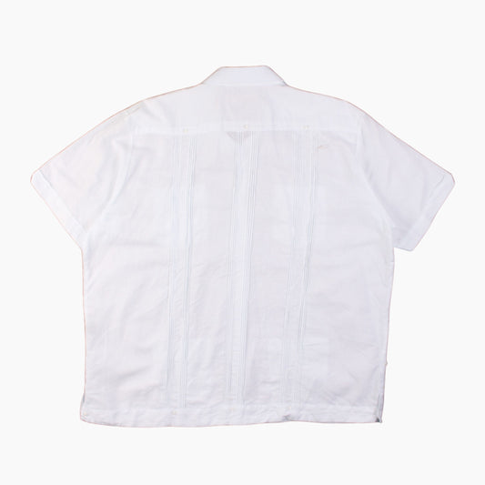 Vintage Cuban Guayabera Shirt - American Madness