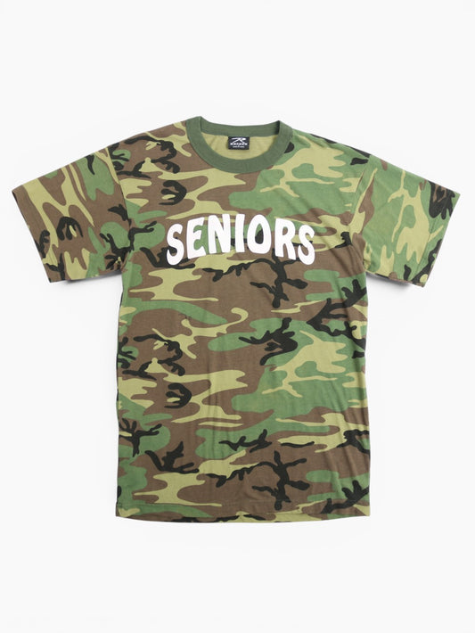 'Seniors' Woodland Camouflage T-shirt - Green