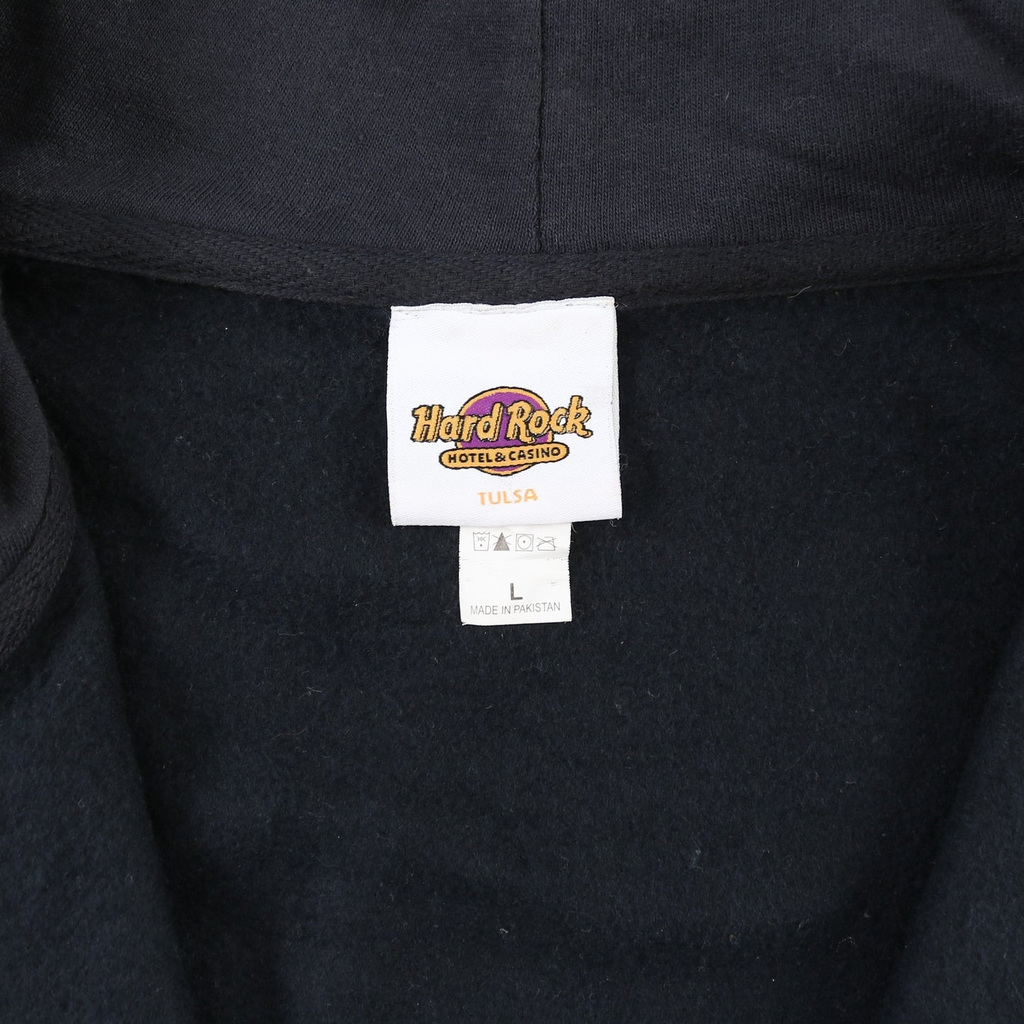 Hard Rock 'Tulsa' Hooded Sweatshirt - Navy