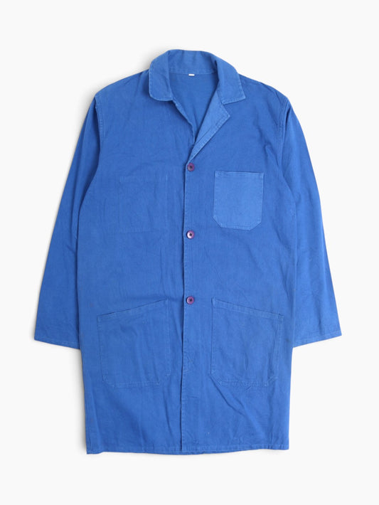 Vintage Shop Coat - Blue
