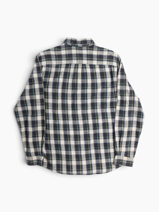 Vintage Flannel Shirt - Navy