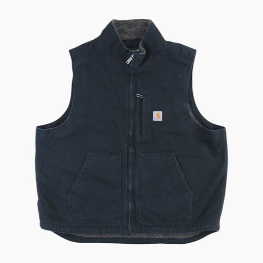 Lined Vest - Black