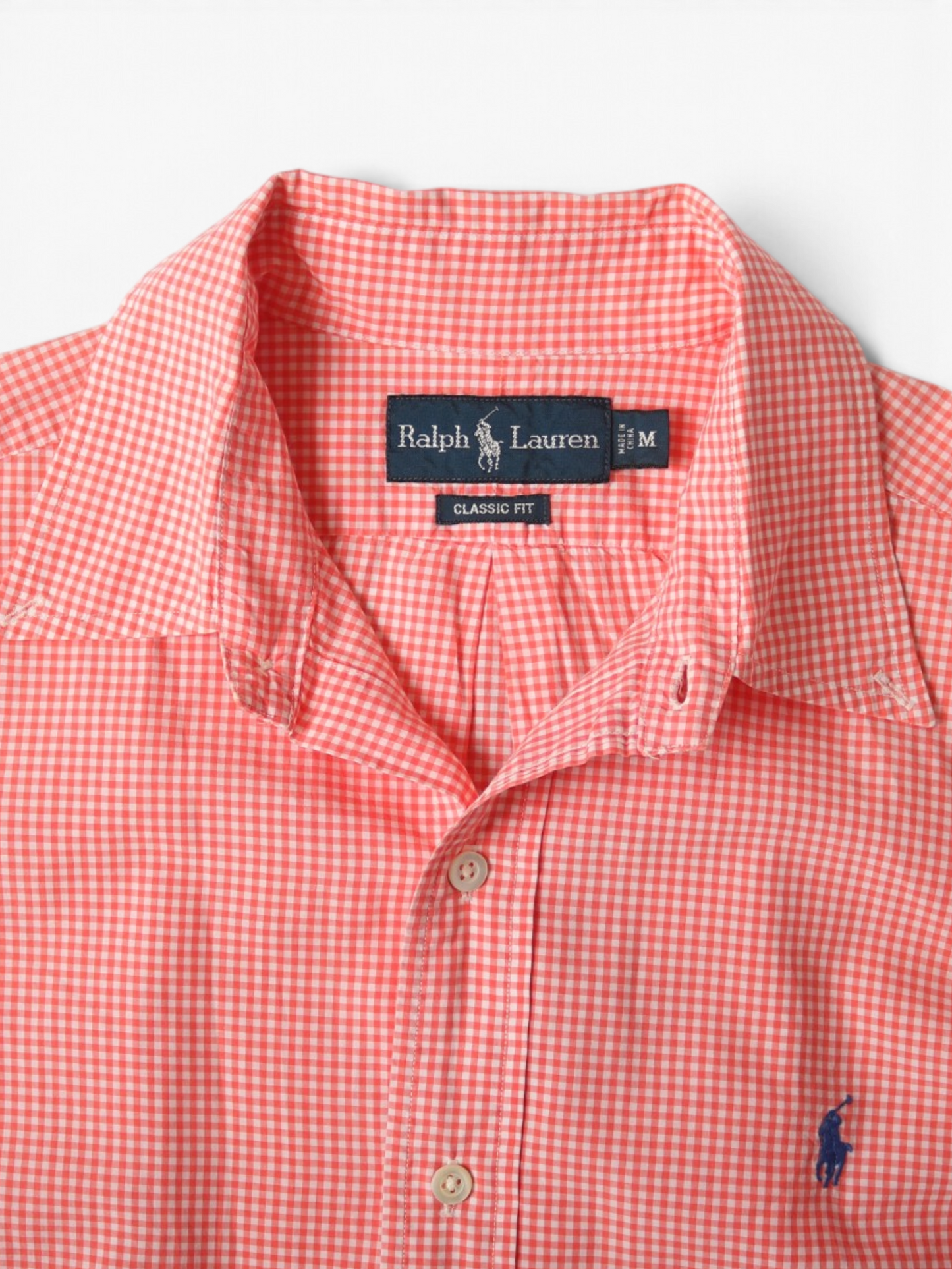 Vintage Shirt - Pink Check