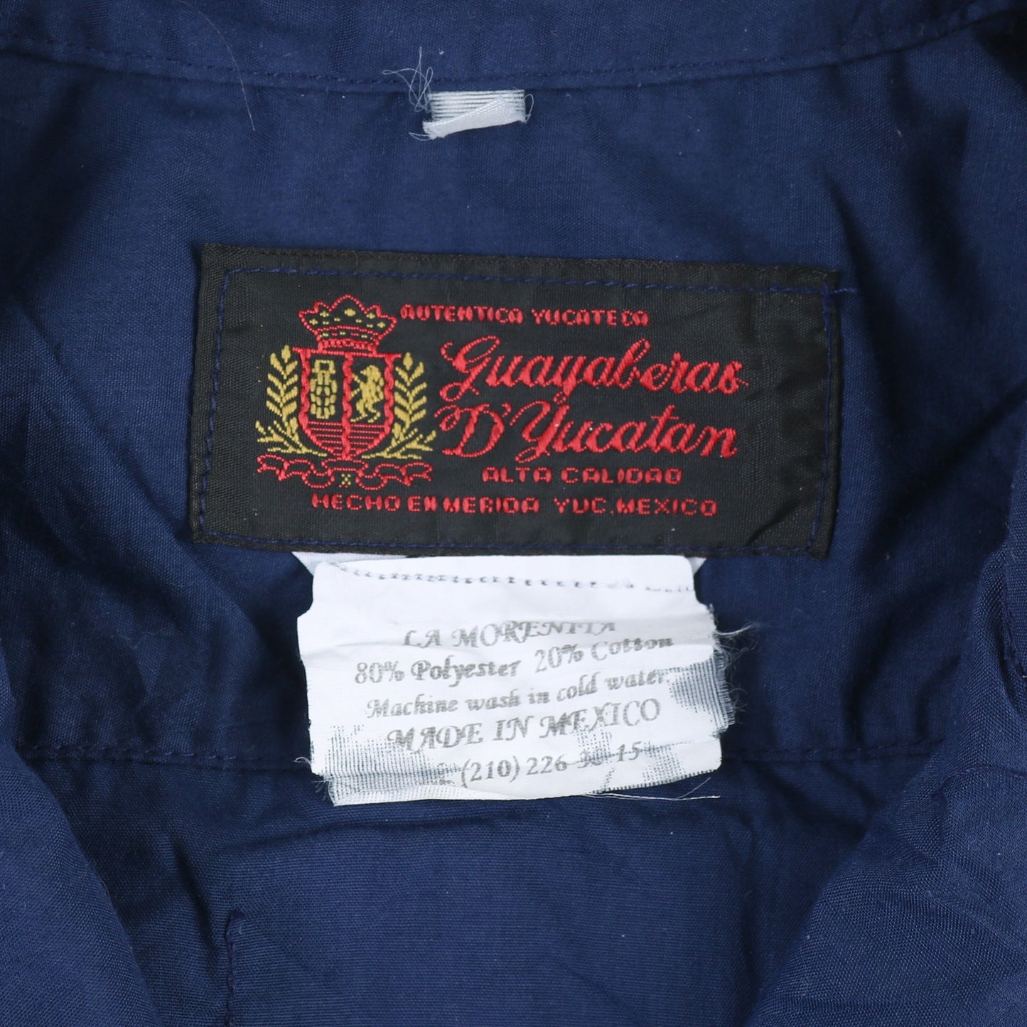 Vintage Cuban Guayabera Shirt