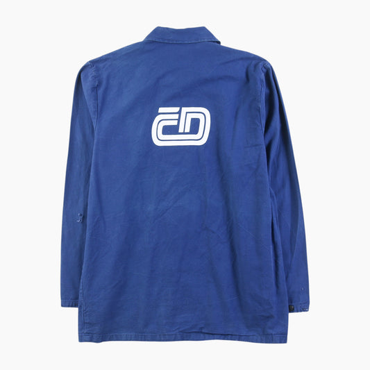 Vintage Shop Coat - Blue