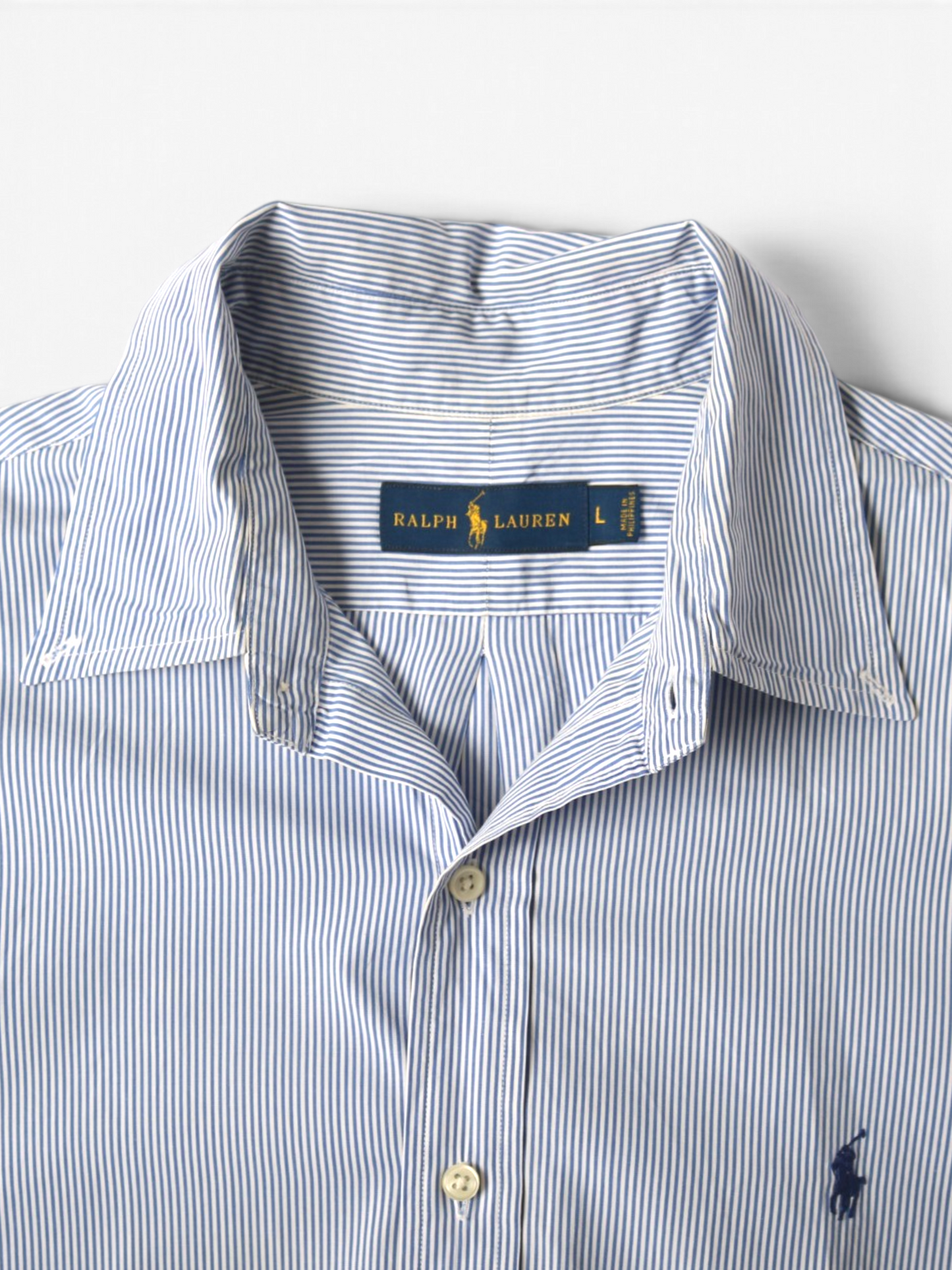 Vintage Shirt - Blue Stripe