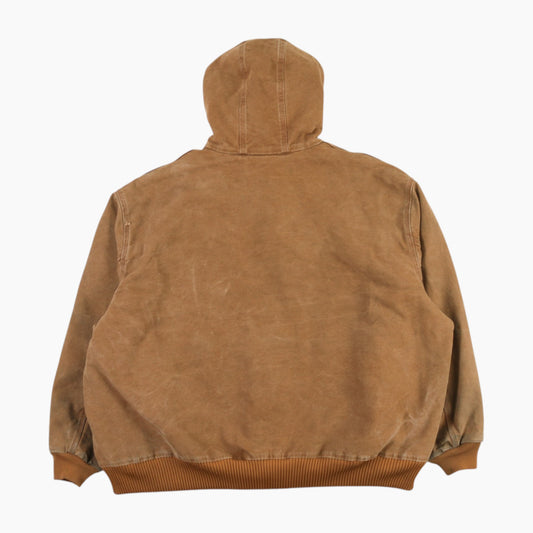 Active Hooded Jacket - Brown