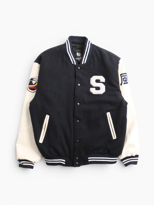 Vintage Varsity 'S' Bomber Jacket