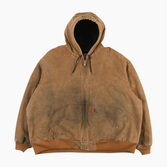 Active Hooded Jacket - Brown