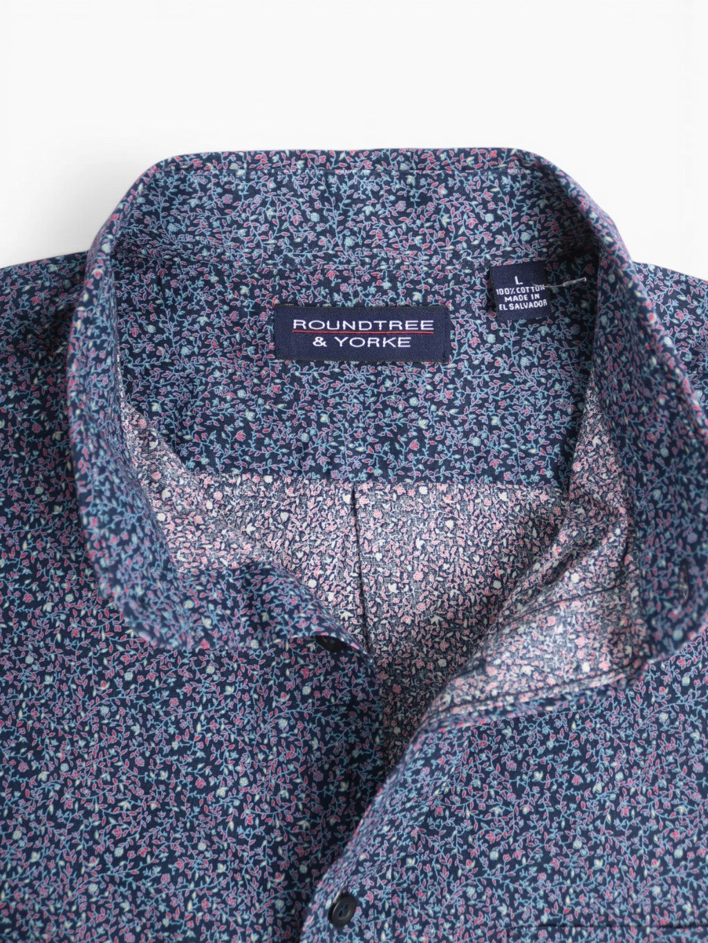Vintage Long Sleeved 'Roundtree & Yorke' Shirt