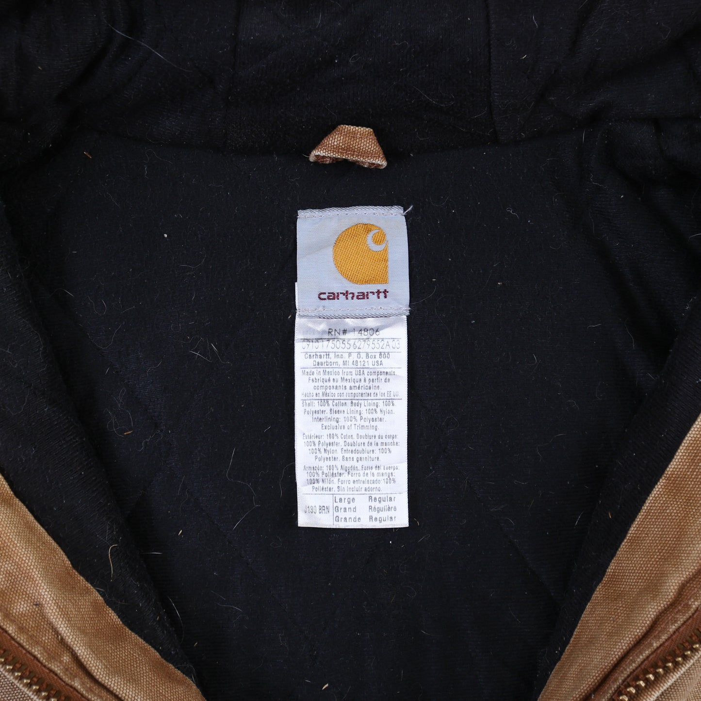 Active Hooded Jacket - Brown