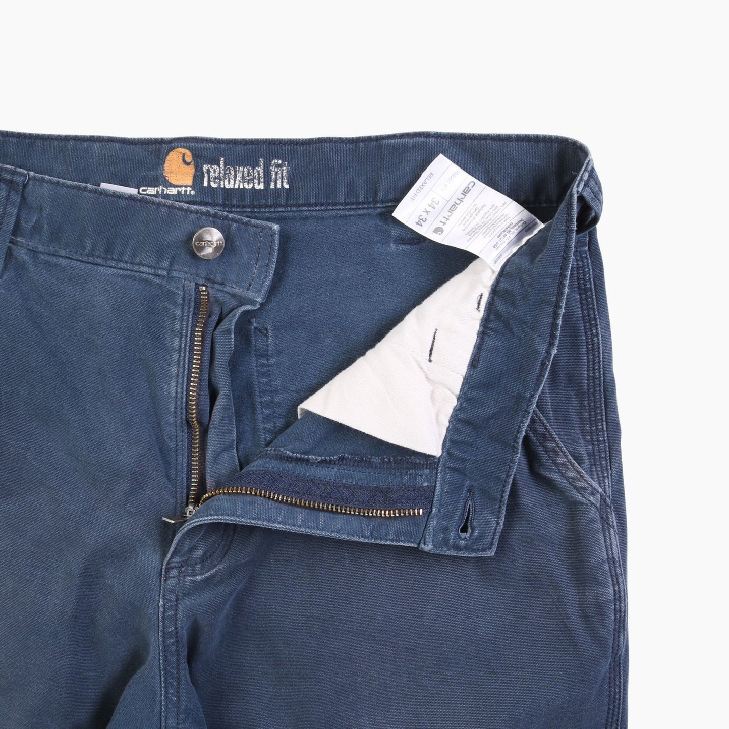 Vintage Carpenter Pants - Washed Navy - 34/34 - American Madness