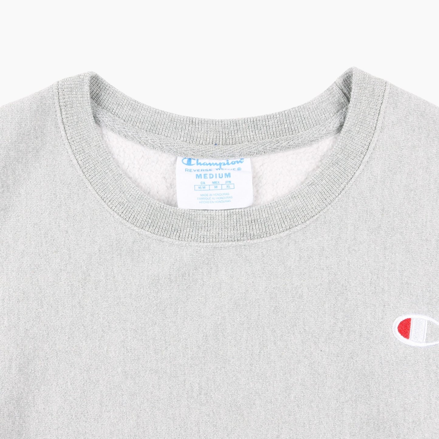 Embroidered Sweatshirt - Grey - American Madness