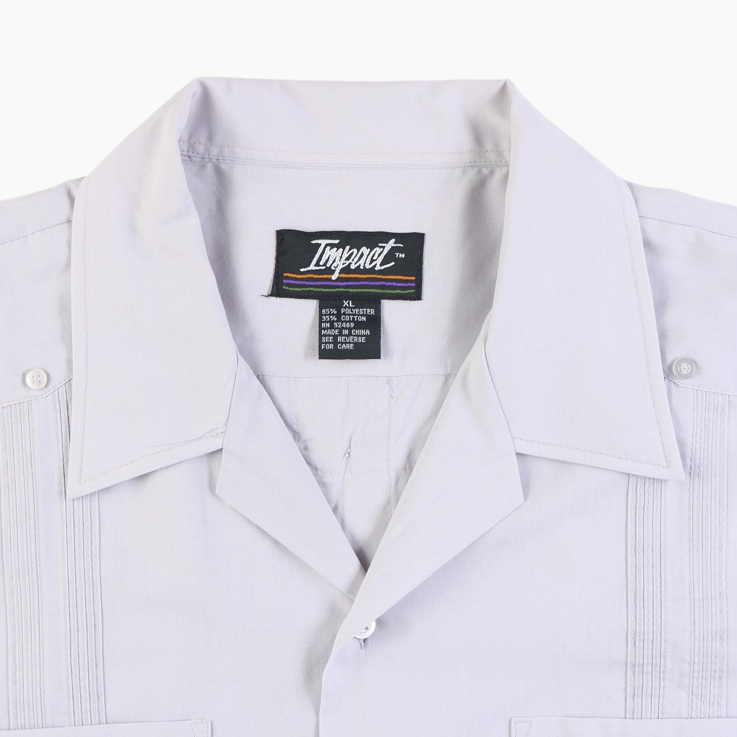 Vintage Cuban Guayabera Shirt