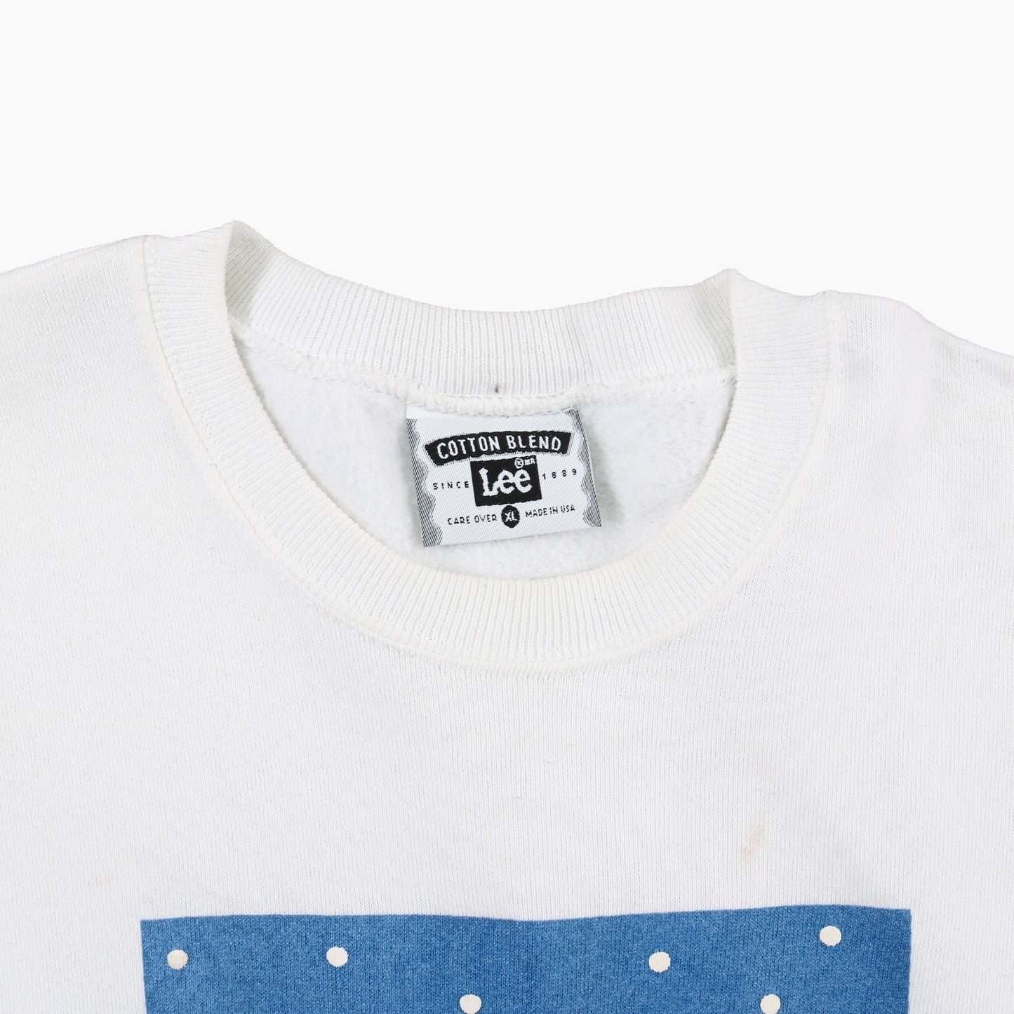 Lee 'Christmas Tree' Sweatshirt - White