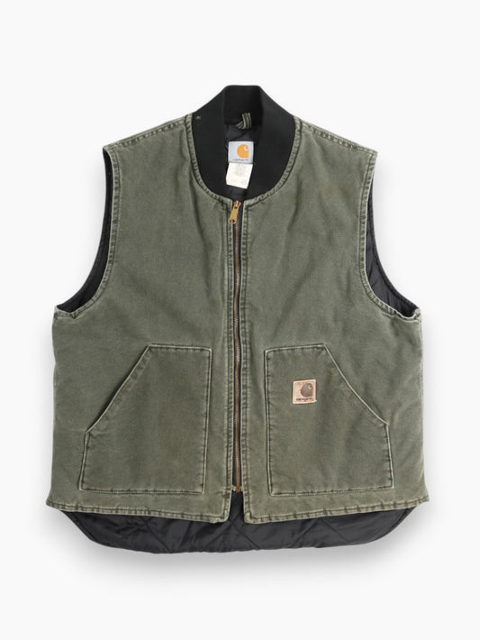 Lined Vest - Green
