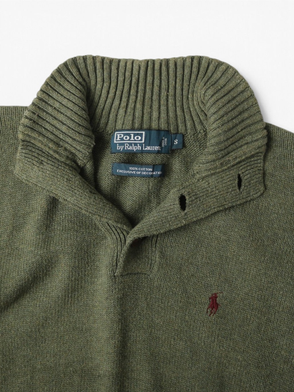 Mock Neck 3 Button Knit