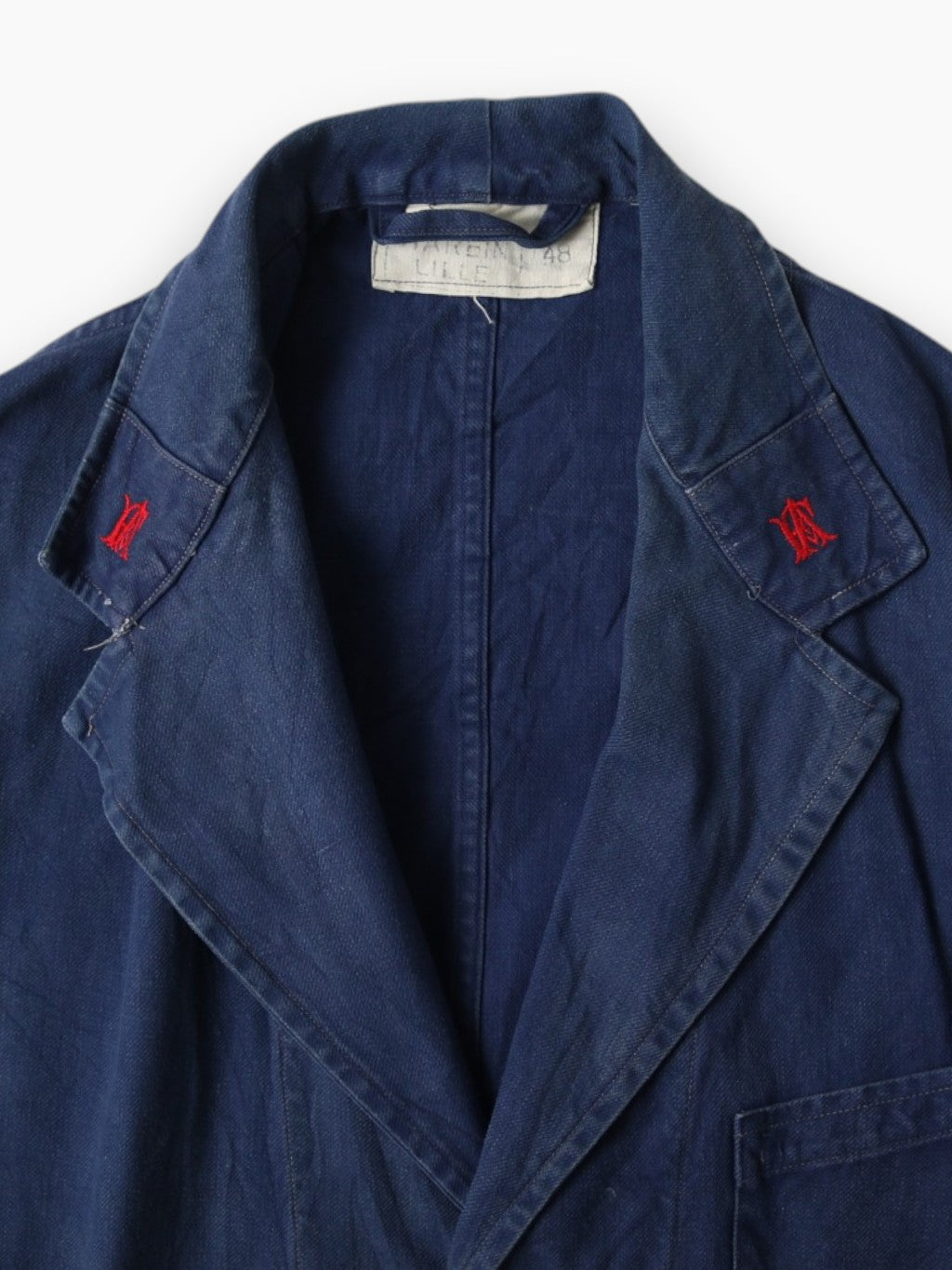 Vintage Shop Coat - Blue
