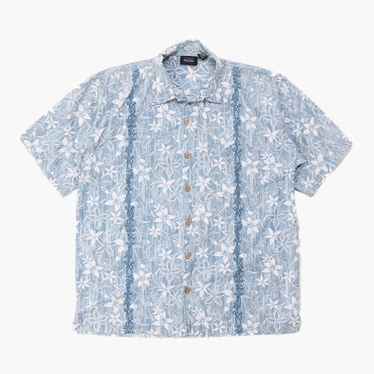 'Anchor Blue' Hawaiian Shirt - American Madness