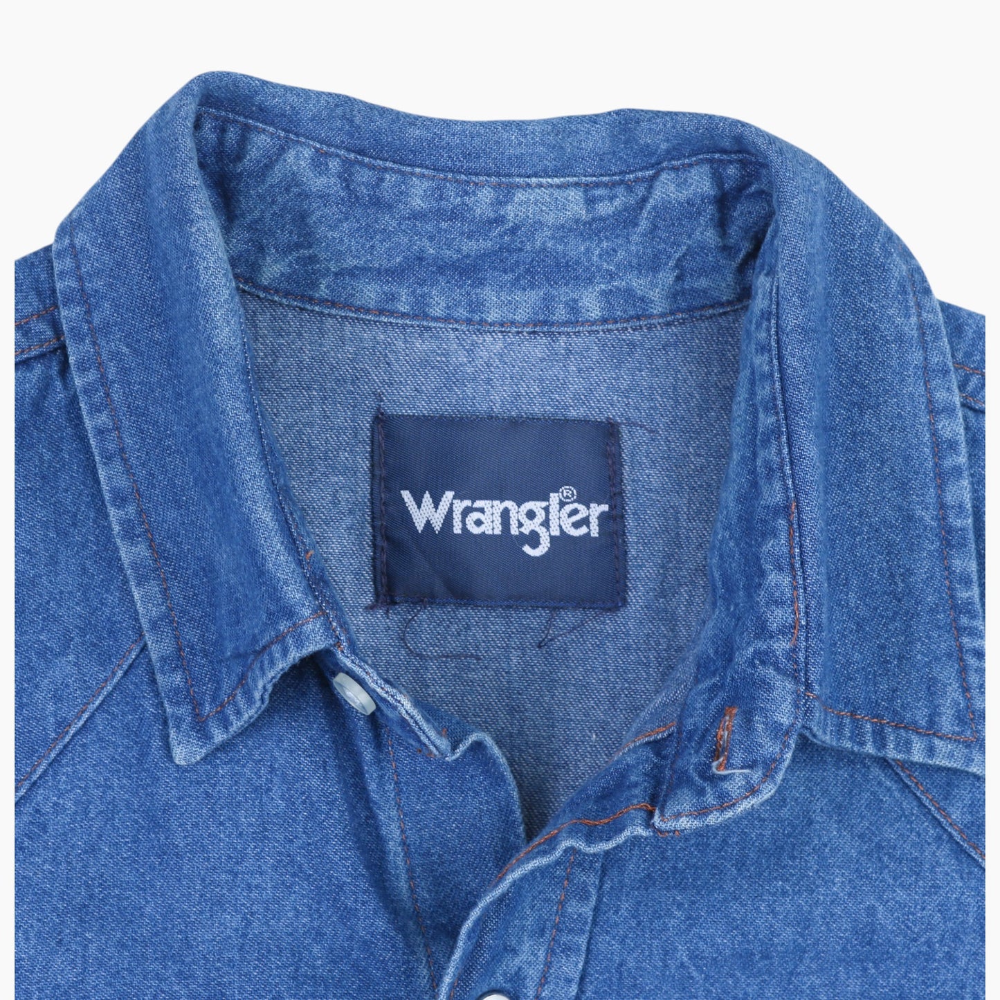 Western Denim Shirt - Blue