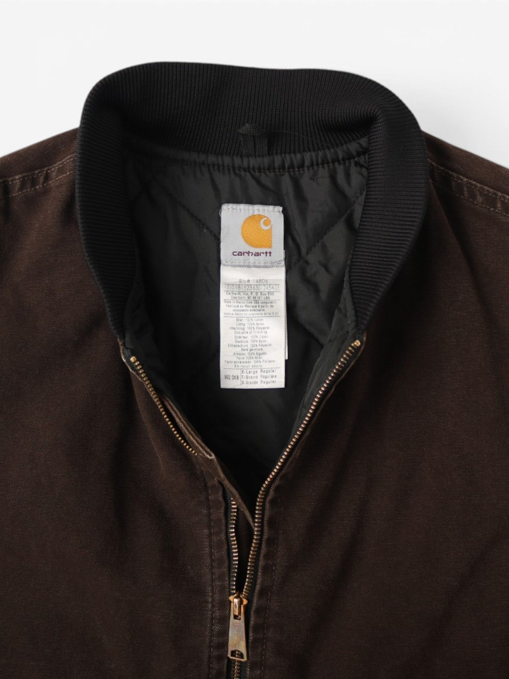 Lined Vest - Brown