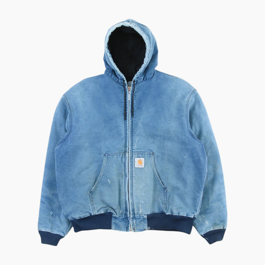 Hooded Active Jacket - Blue