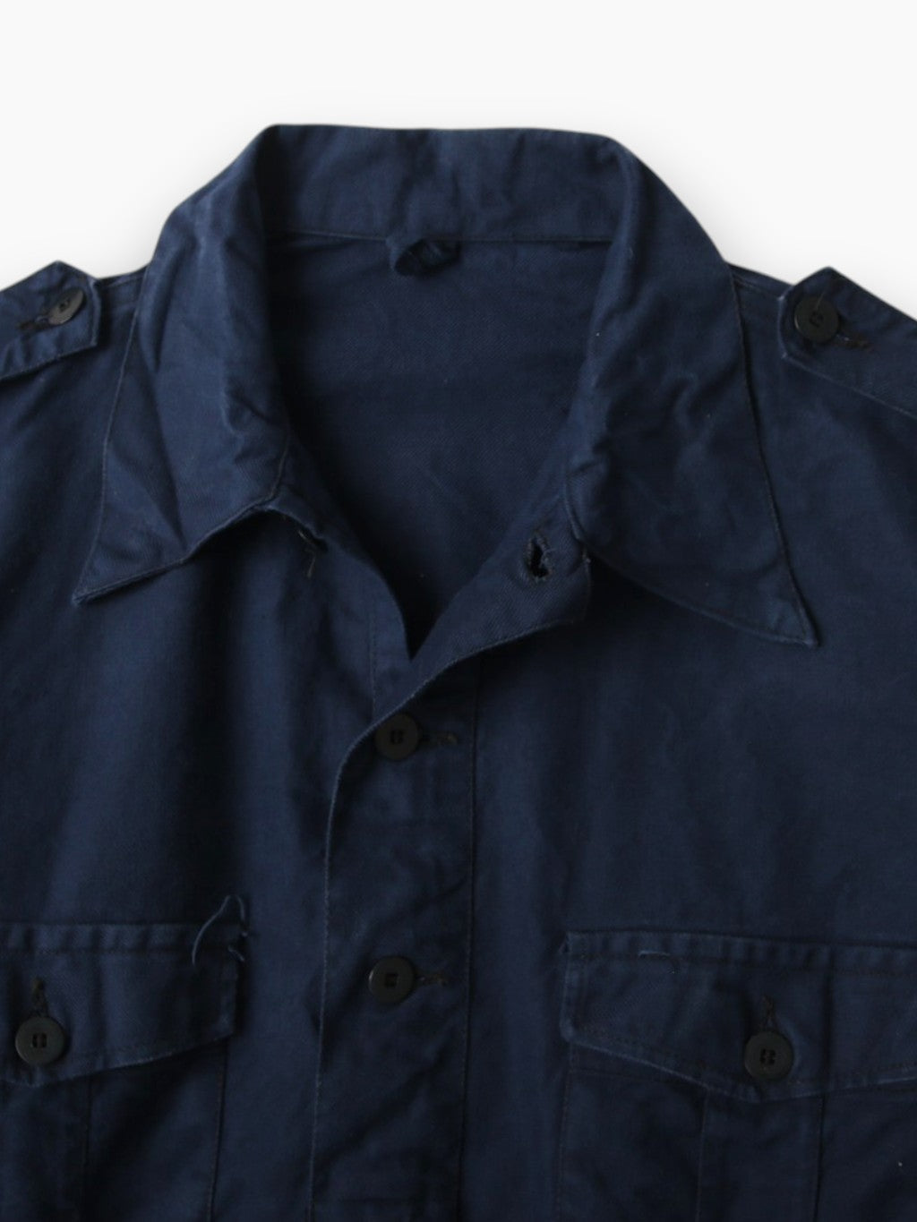 Vintage Chore Pullover Shirt - Blue
