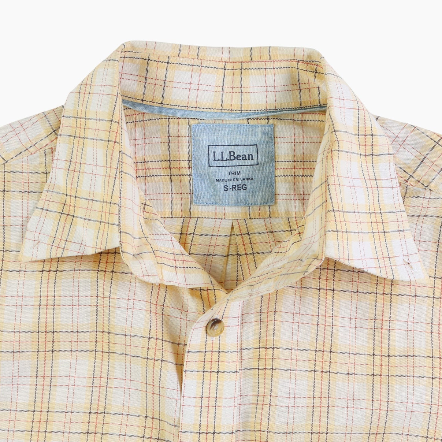 Vintage Shirt - Yellow Check
