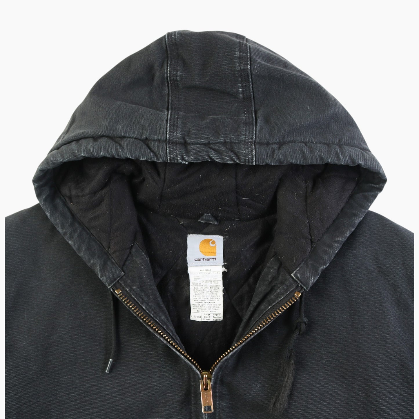 Hooded Active Jacket - Black