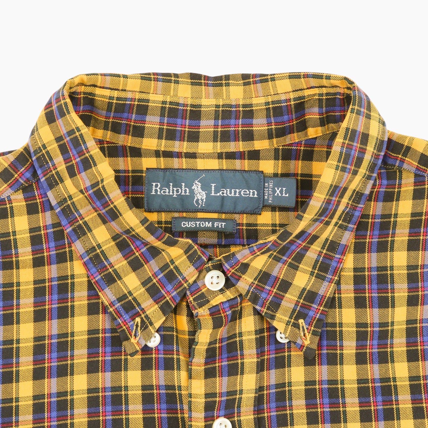 Vintage Shirt - Yellow Check