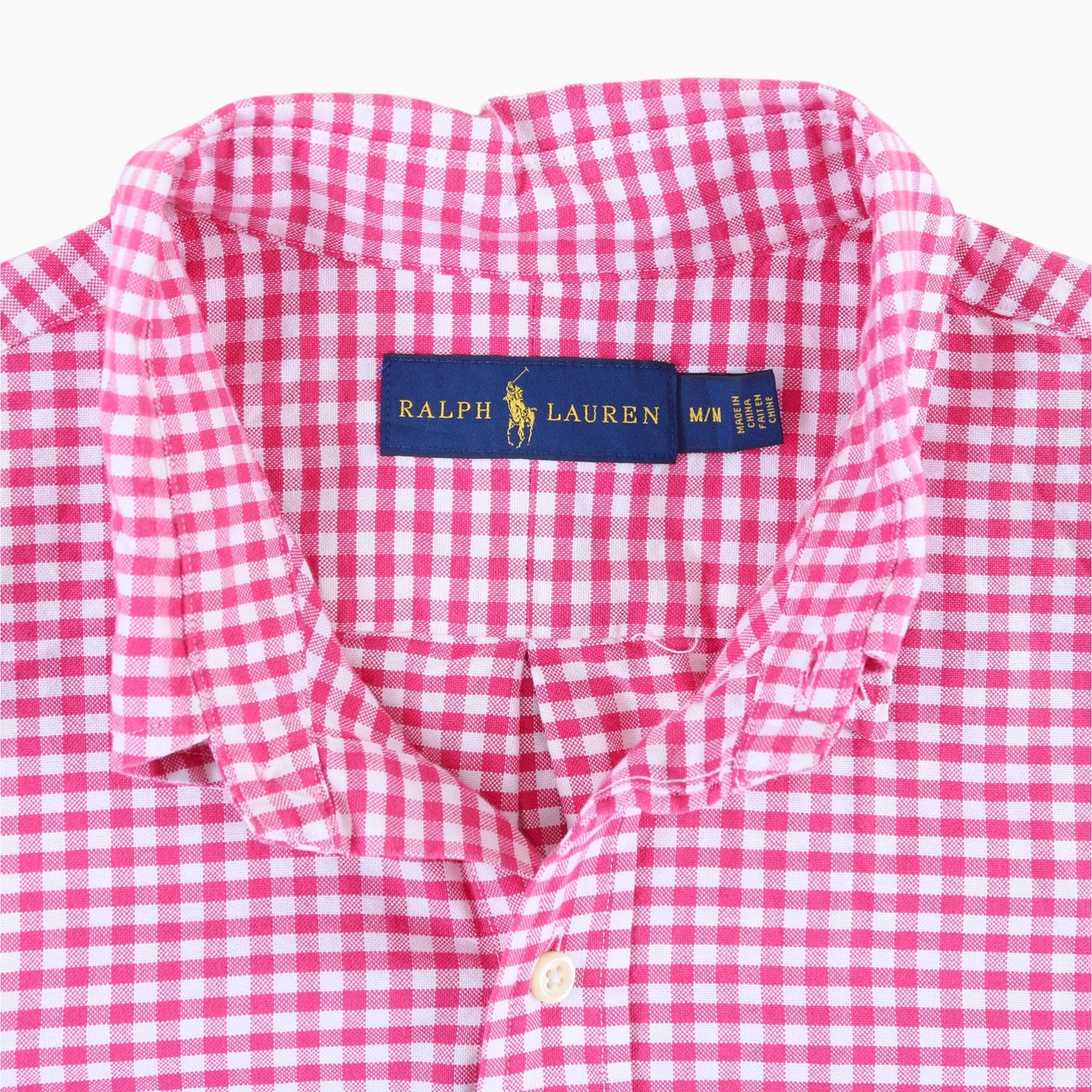 Vintage Shirt - Pink Check