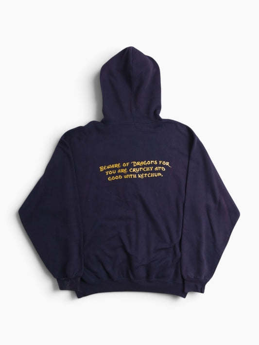 Vintage 'Fighting Madrigal' Hooded Sweatshirt