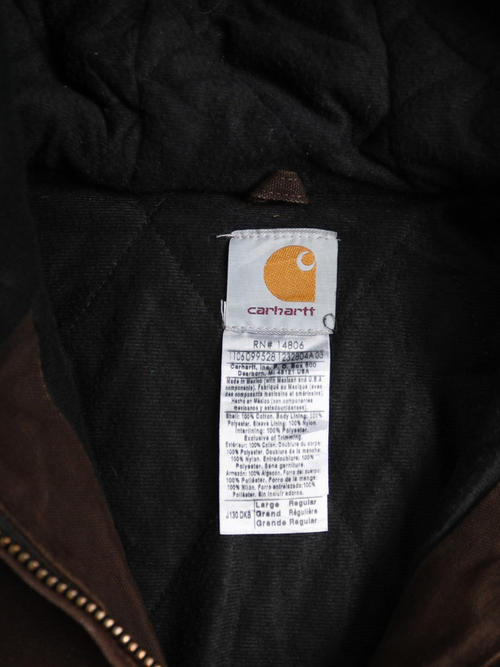 Active Hooded Jacket - Brown