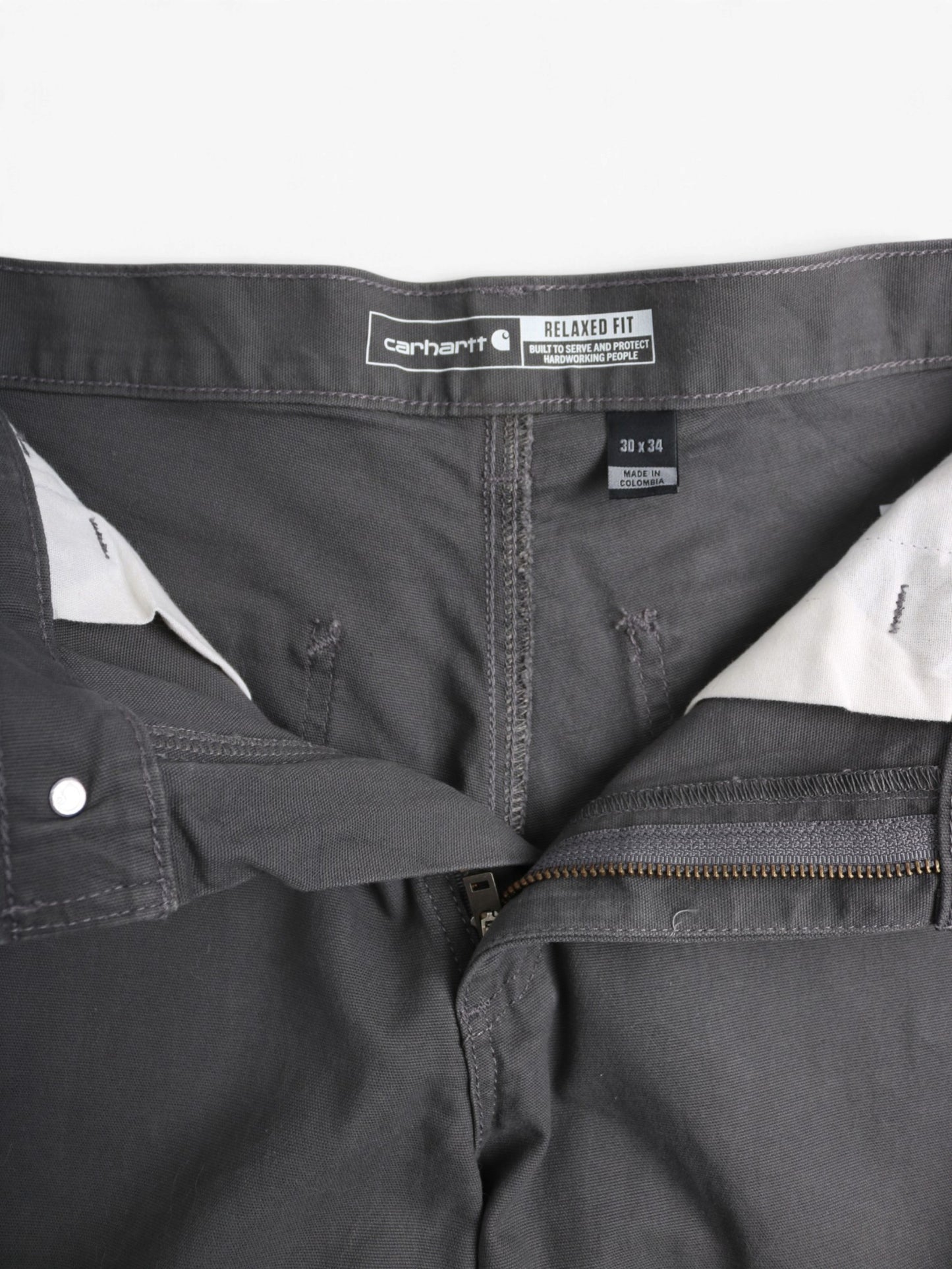 Vintage Carpenter Pants - Grey - 30/34