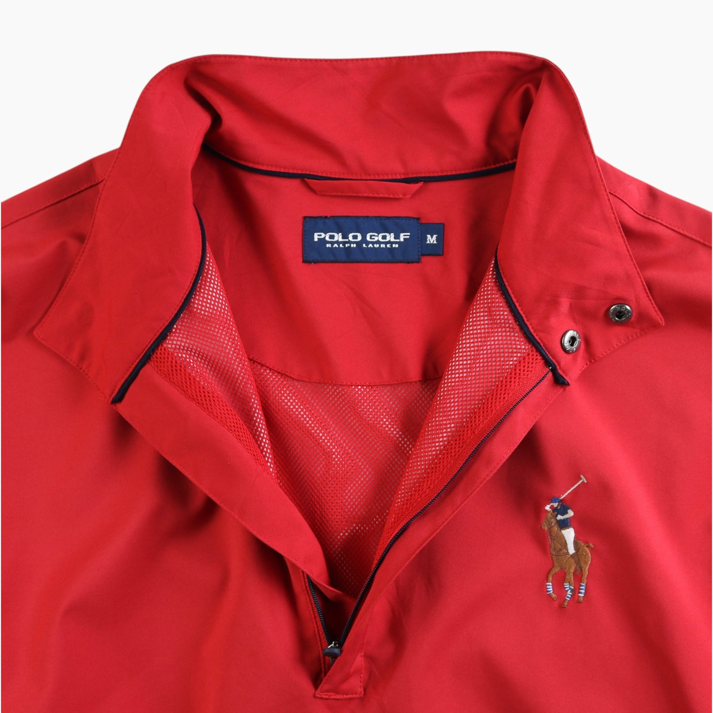 Vintage 1/4 Zip Jacket - Red