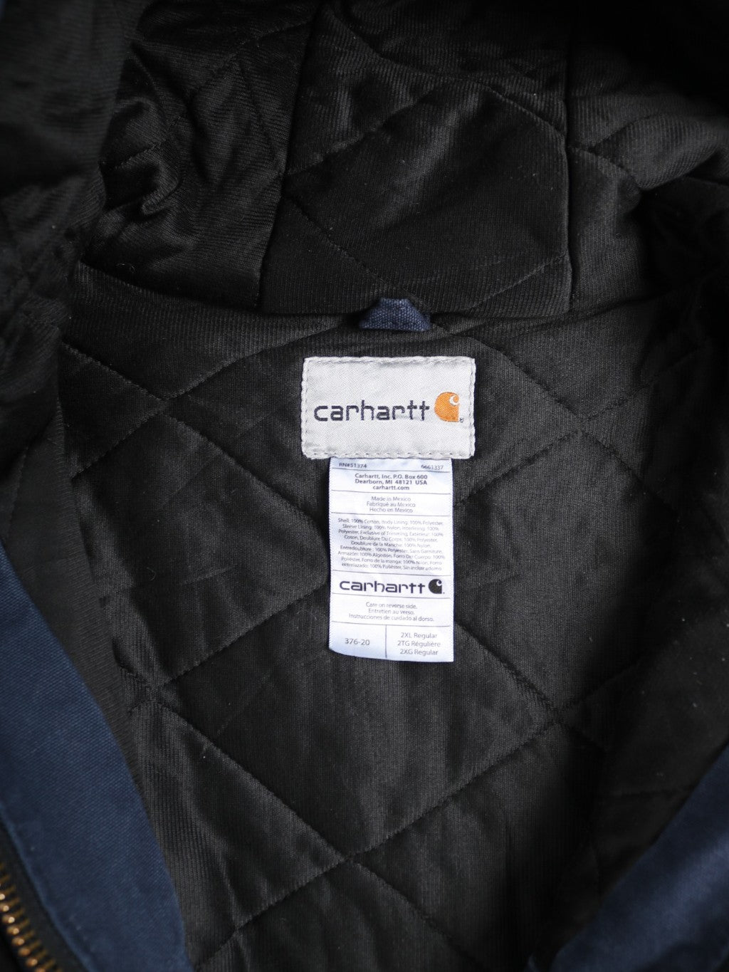 Active Hooded Jacket - Navy